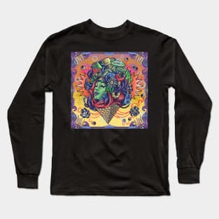 Cambulo Psychedelic Artwork Long Sleeve T-Shirt